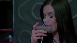 Pretty Brunette Takes Big Dark Meat