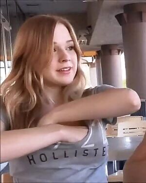 Flash blonde hot boobs part two