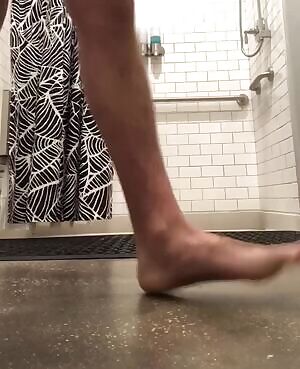 Getting nice and clean after my workout. What do you think?