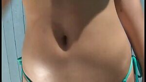 Nao Tachibana's big tanned tits