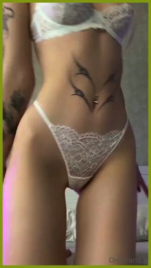 Bouncing BBW Asian Chubby Homemade Lingerie