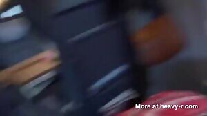 Swallowing it all on the train