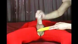 Poor helpless slave gets a ruined orgasm