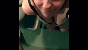 Amateur babe gets plastered