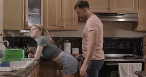 Breakfast means food + his cock inside her pussy