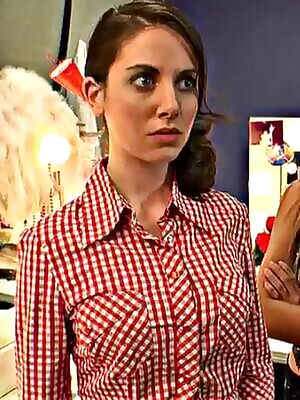 This GIF of Alison Brie looks like a porn intro