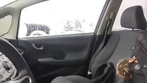 lashing my tits in a public parking lot...Merry XXXmas Eric :)