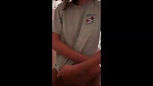 I love it when she takes her shirt off while riding...