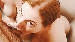 Throat training the blow job team. Skylar Jayne and Lolly Dolly.