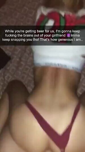 You already know that if you don't do as your Bull says, he'll tell everyone how your gf prefers his cock!