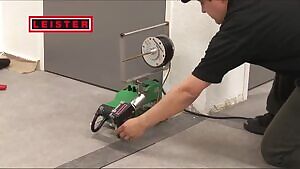 Automatic Thermoplastic Flooring Seam Welder