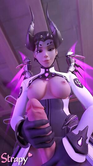 Mercy Imp masturbating