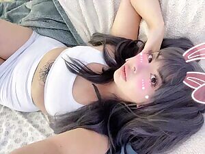 Miss Easter Bunny has a special present for Daddy this year 🐰