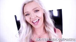 Kay Carter Enjoys Licking & Sucking the Love Stick