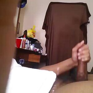 Cumshot from the side