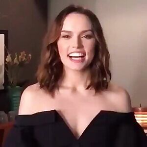 Daisy Ridley requesting a creampie gangbang.