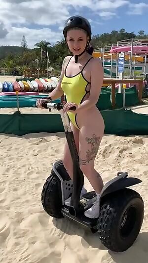 She hit the floor, next thing you know!