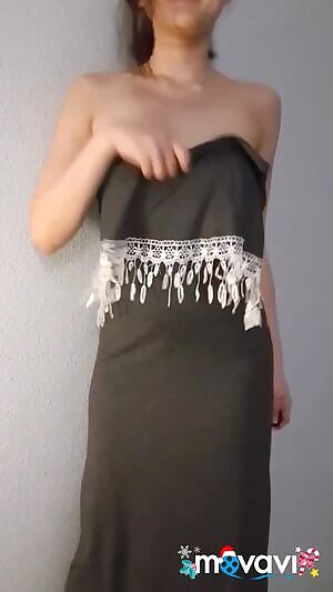 Pls forgive 🥔 quality vid, but here's the striptease 😇