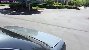 She likes to suck outdoor