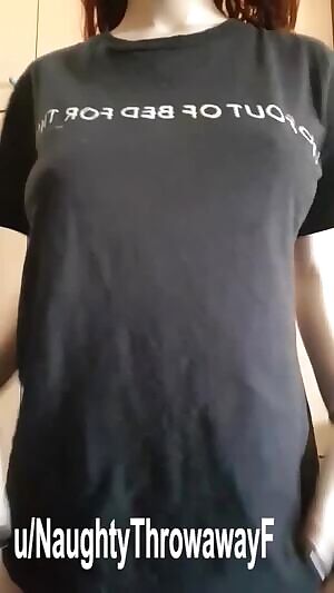 When they're too perky to drop properly..