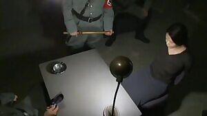 Interrogation JAV, with some questionable attire x-post r/womenintrouble