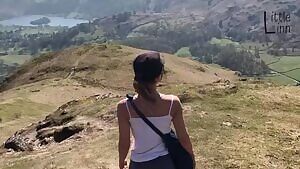 Not a bad view from up there