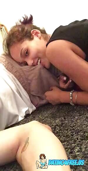 Whole video? She's practically begging to suck his cock