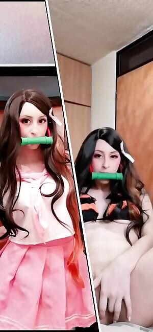 Nezuko kamado from the series Demon Slayer by AliceKyo