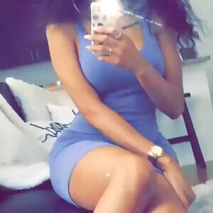 Vixen In A Blue Dress.
