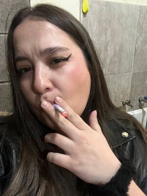 Cigar fetish Cute Makeup Smoking