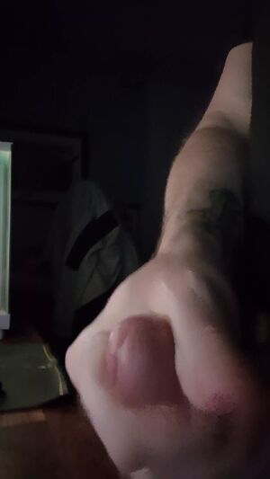 Curved Cock Amateur Male Masturbating Pierced