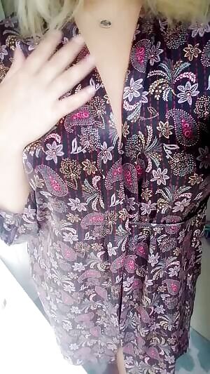 If it weren't for my silk robe, I'd probably be naked at home most days