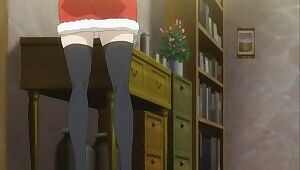 Erza stripping for Christmas