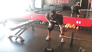 A little clip from Friday, he used and abused my body all night while hubby was in his corner watching.....I let him lick me clean once he saw how a real man fucks