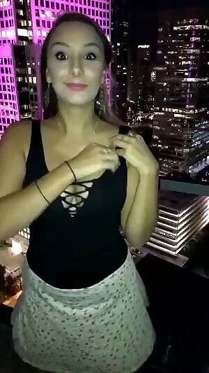 Flashing on the balcony