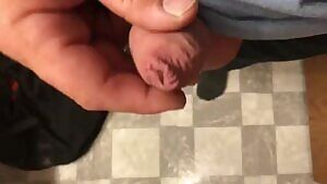 Playing with my precum after scrolling Reddit