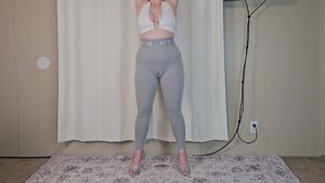 Tight leggings Camel Toe Curvy Spandex