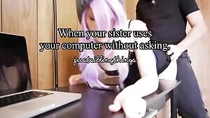 sister uses your computer without asking