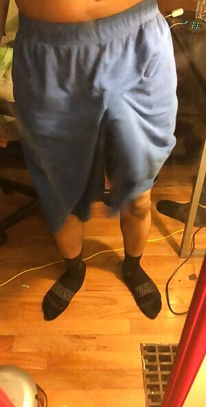 I was playing around with my big brothers clothes. But when I put on his gym shorts, I started changing. My tits shrank as I grew taller and stronger. My hair recessed and my pussy closed. Next thing I know, I’m him. And I didn’t know his cock was this big (RP