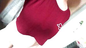 inally got the courage to walk braless around campus!