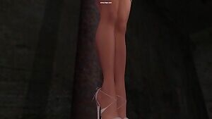 Kidnapping a lingerie model to use her body for hosting parasite eggs x-post r/insex