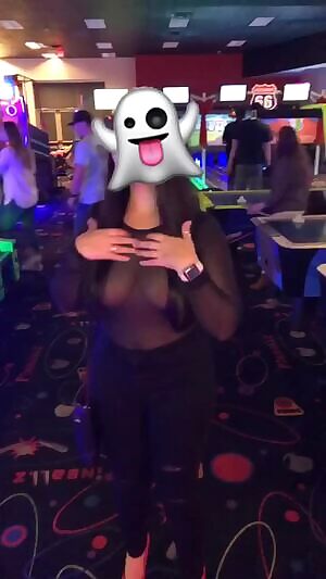 Dared my girl to wear this on our anniversary date can’t believe she did it 😅