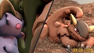 Happy Mother's day from Kangaskhan and Kangaskhan Jr!