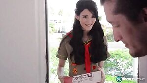 girlscout knows the best houses.