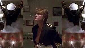 Erika Eleniak - dancing topless in Under Siege