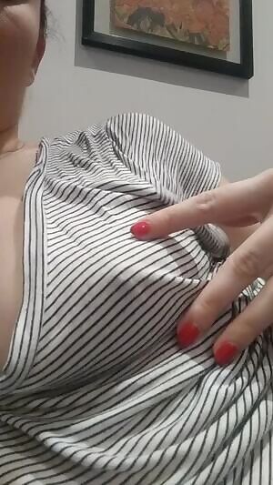 I'd love a tweak on my nipple...why don't you try? 😈