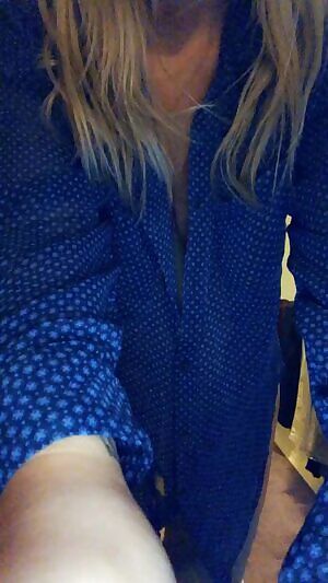 Like my new stockings?