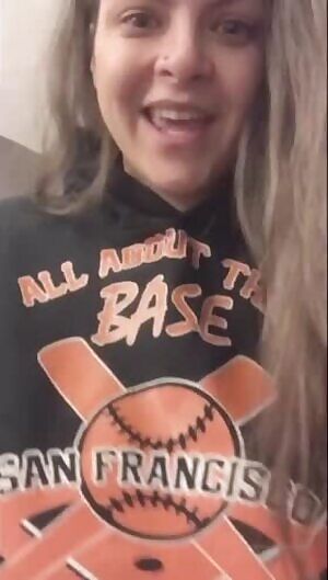 Even she looks surprised