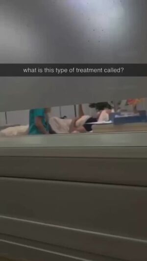 MedFet Amateur Caption Caught Doctor