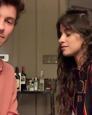 Shawn Mendes and Camila Cabello kiss
